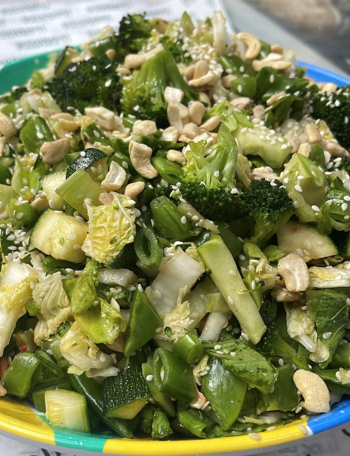 Asian green salad
