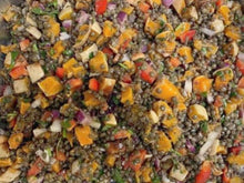 Load image into Gallery viewer, Puy Lentil Salad , Roasted Butternut Squash, Rocket, Red Onion (GF VEG)
