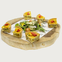 Load image into Gallery viewer, Roasted Mediterranean Vegetable Quiche
